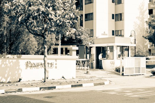 edukate Tampines Pinevale Tuition Centre gated community and guardhouse