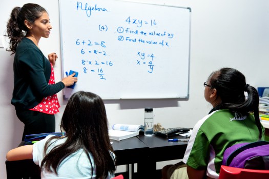 eduKate Singapore Tampines Tuition Centre Students in Tutorial Class 2 Secondary Mathematics