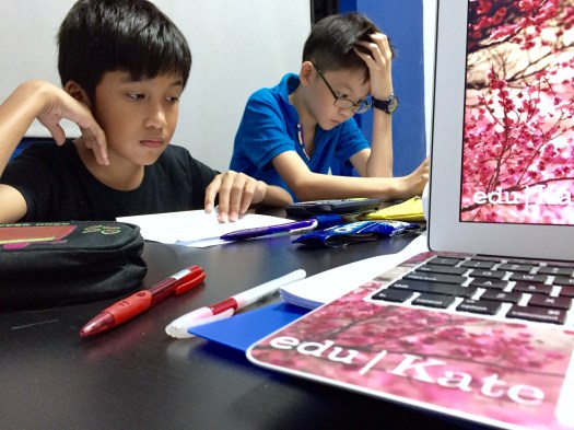 SEAB PSLE Students doing MOE Maths Primary 6 tuition in Tampines eduKate Singapore Tutorial Class for Primary Poi Ching School